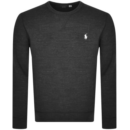 Ralph Lauren Quarter Zip Sweatshirt Black | Mainline Menswear